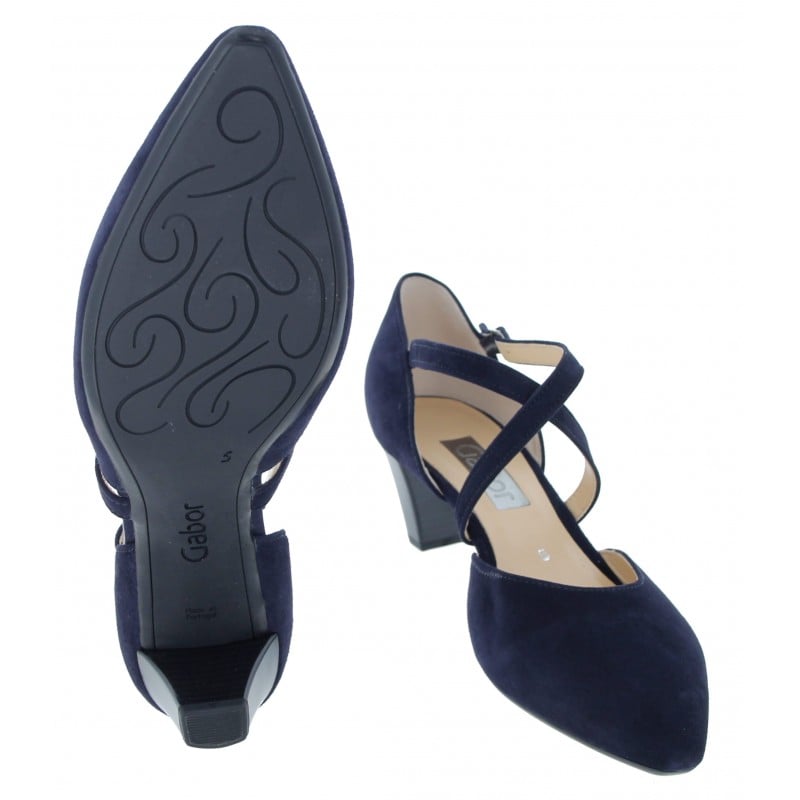 Gabor navy hot sale shoes